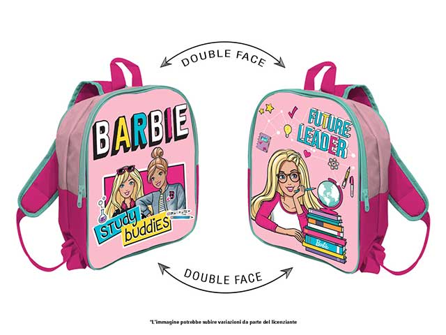 Barbie zaino double face 30cm br0229