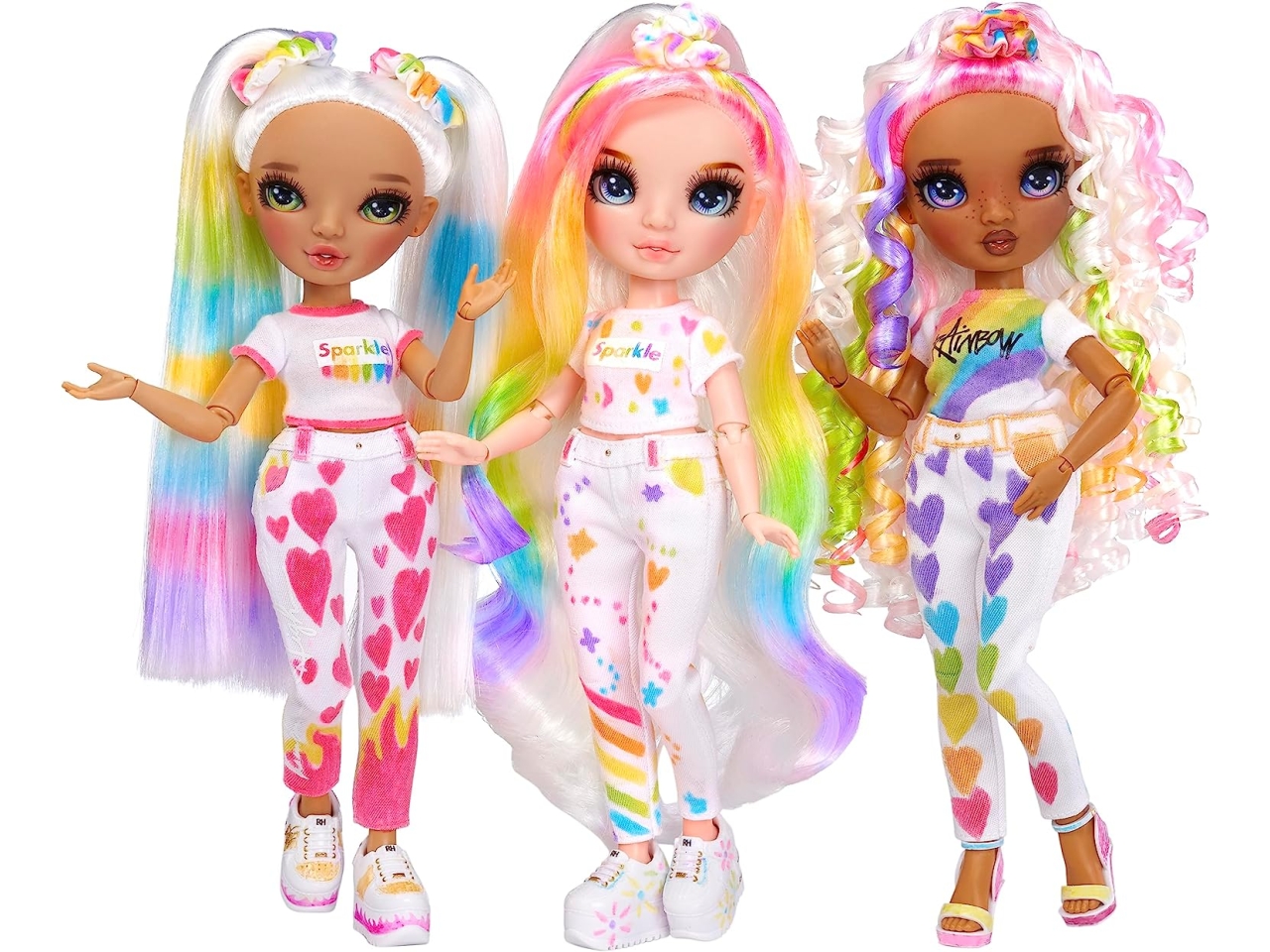 Rainbow high color & create fashion doll - green eyes