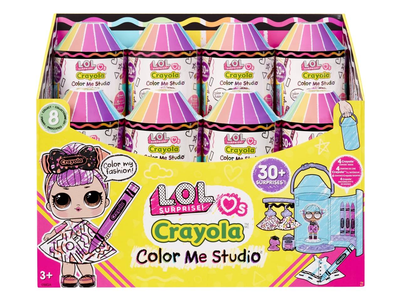 New LOL Surprise Loves Crayola dolls 