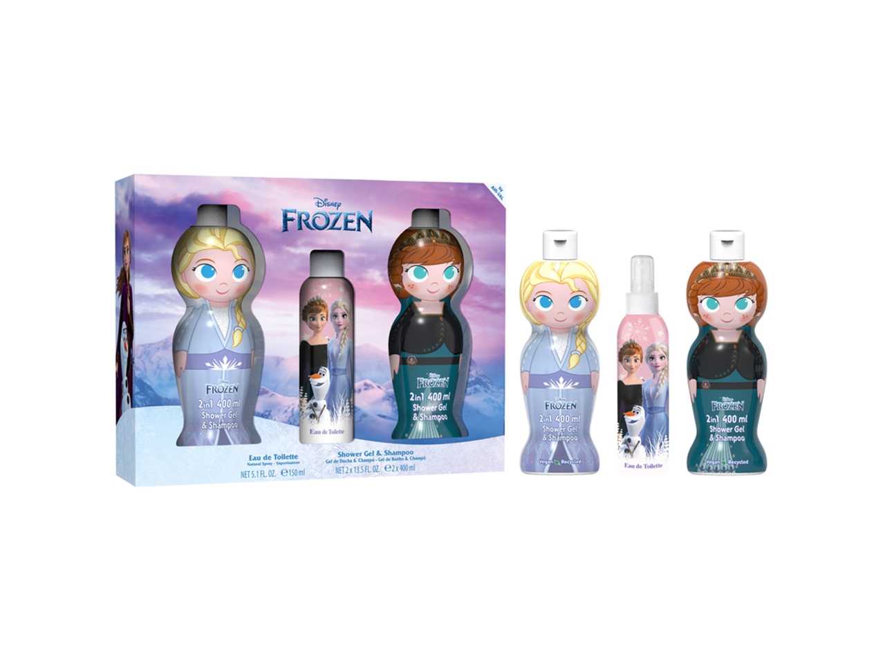 Barbie confezione regalo gel detergente, spray corpo, portachiavi