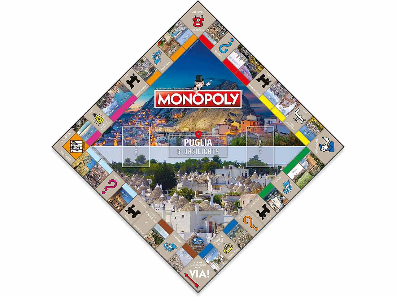 Gioconews - Monopoly si ispira alla Puglia e alla Basilicata: da