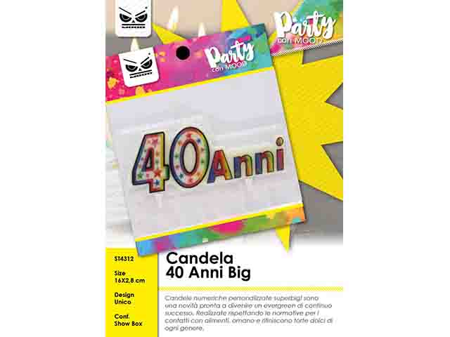 Candeline Nere per i 40 anni