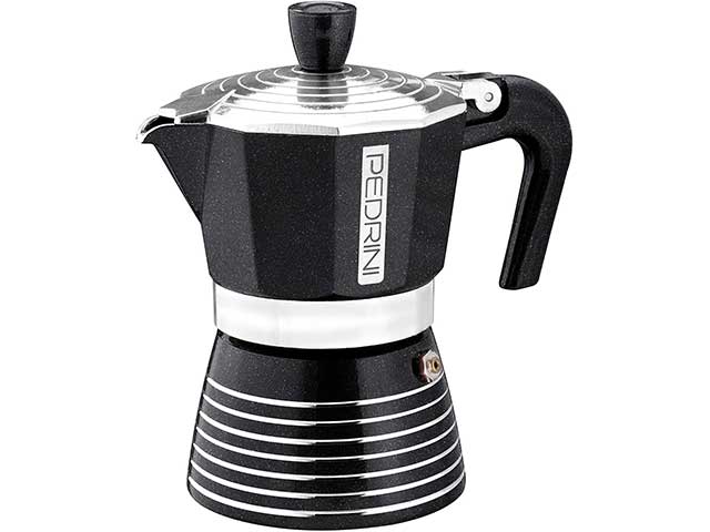 CAFFETTIERA 6 TAZZE acciaio moka Giannini tazza la Giannina caffettier –  Goestro