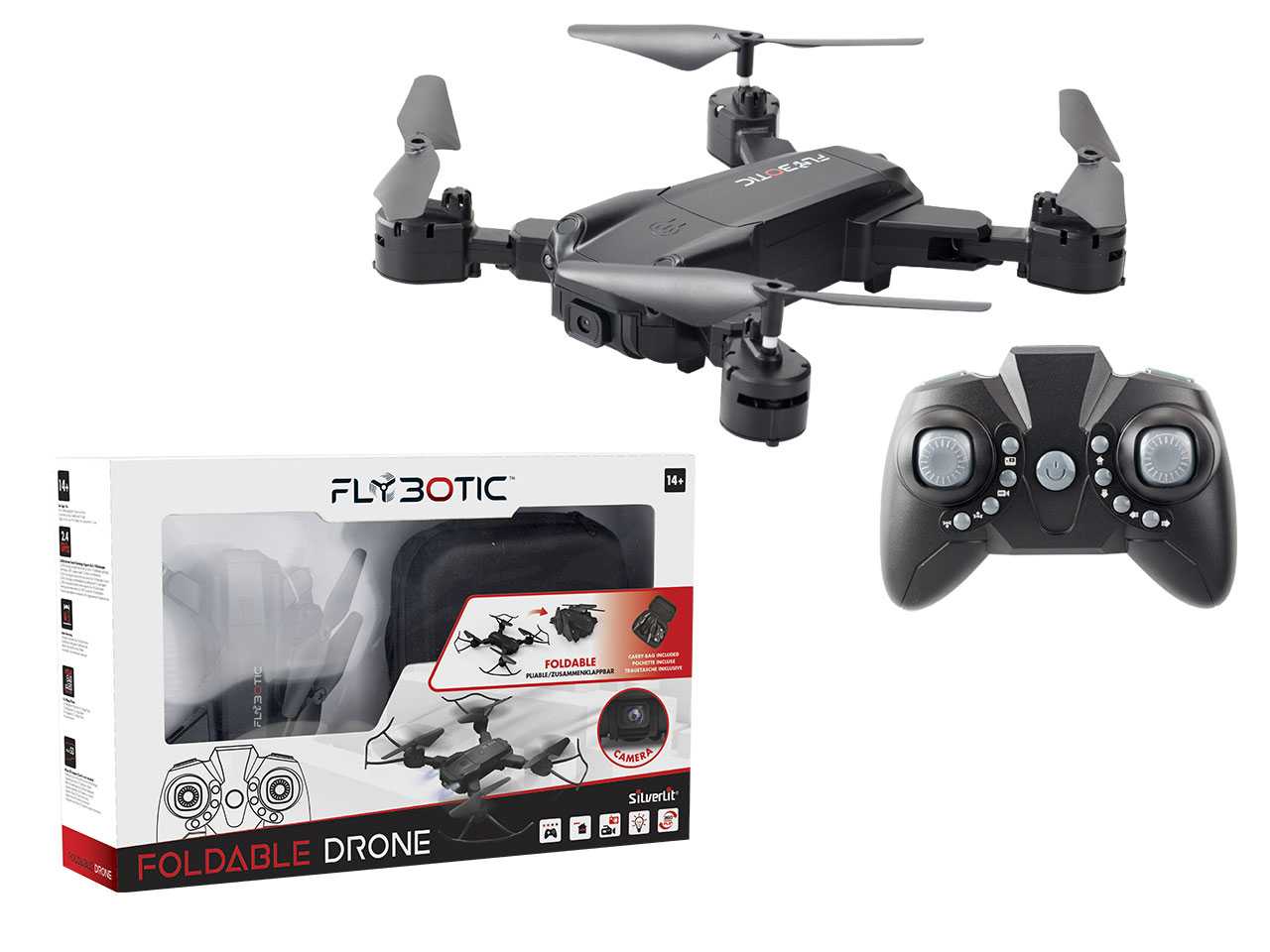 Drone télécommandé pliable - Flybotic Foldable Flybotic : King