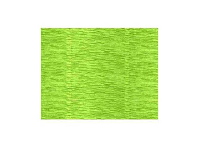 Carta crespa in colore verde chiaro 50X250cm