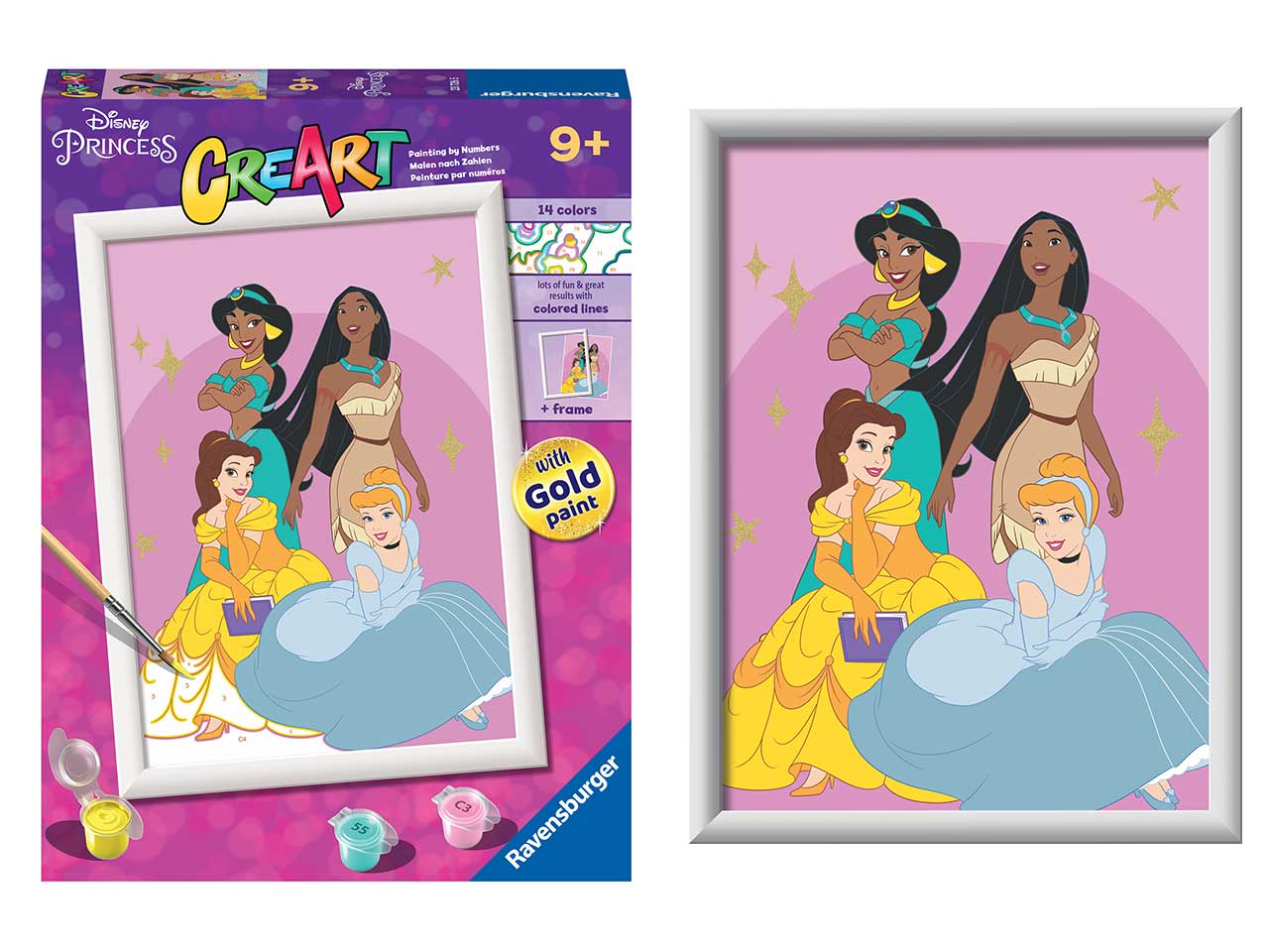 Creart serie d licensed - le principesse disney