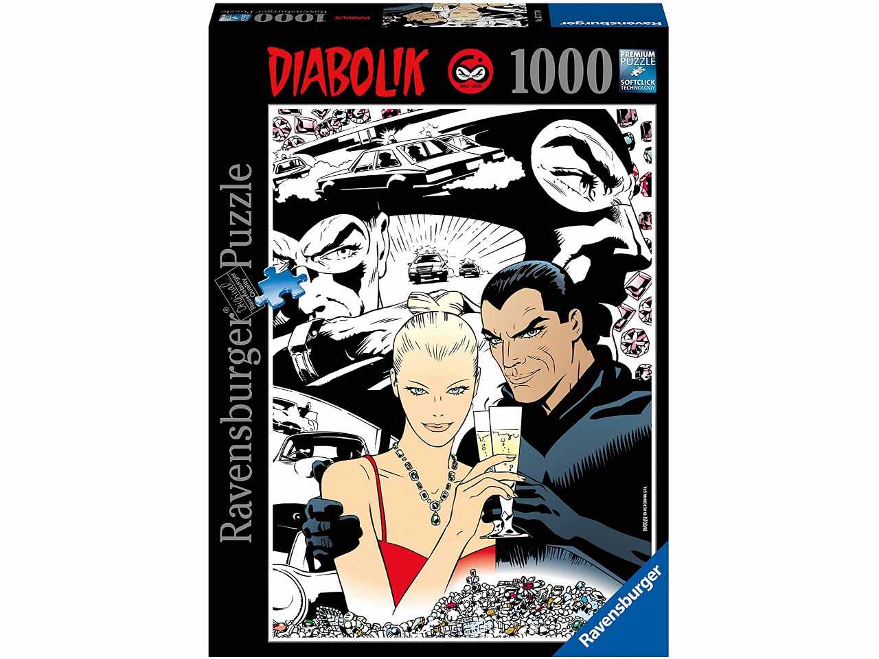 Puzzle 1000 pezzi diabolik 17177