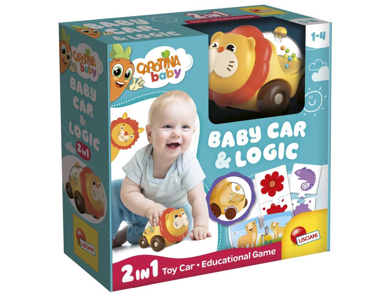 lisciani Gioco Educativo Montessori Baby Touch Memo Per Bambini 1