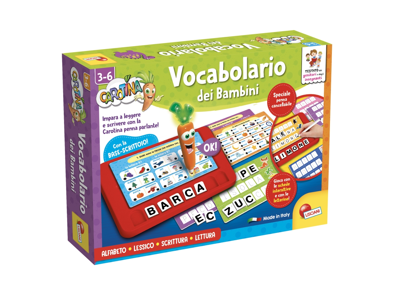 Lisciani - Juego De Mesa Carotina 50 Juegos Con Bolígrafo Parlante  Electrónico, + 3 Años con Ofertas en Carrefour