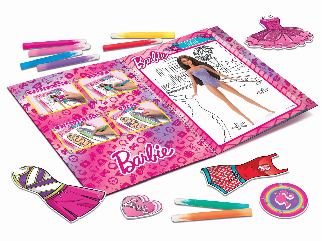 Barbie sketchbook inspire your look