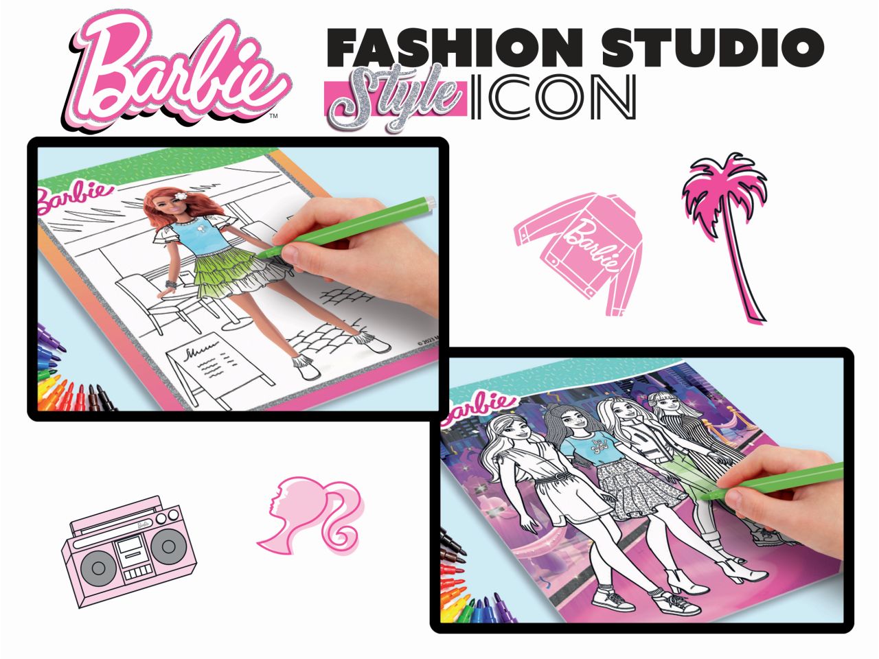 Lisciani Giochi 75133 Barbie Fashion Style Decora i Tuoi Occhiali