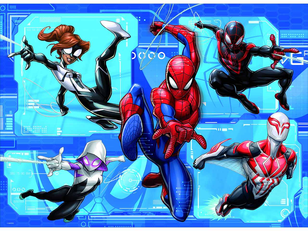 MARVEL PUZZLE DF MAXI FLOOR 60 SPIDERMAN