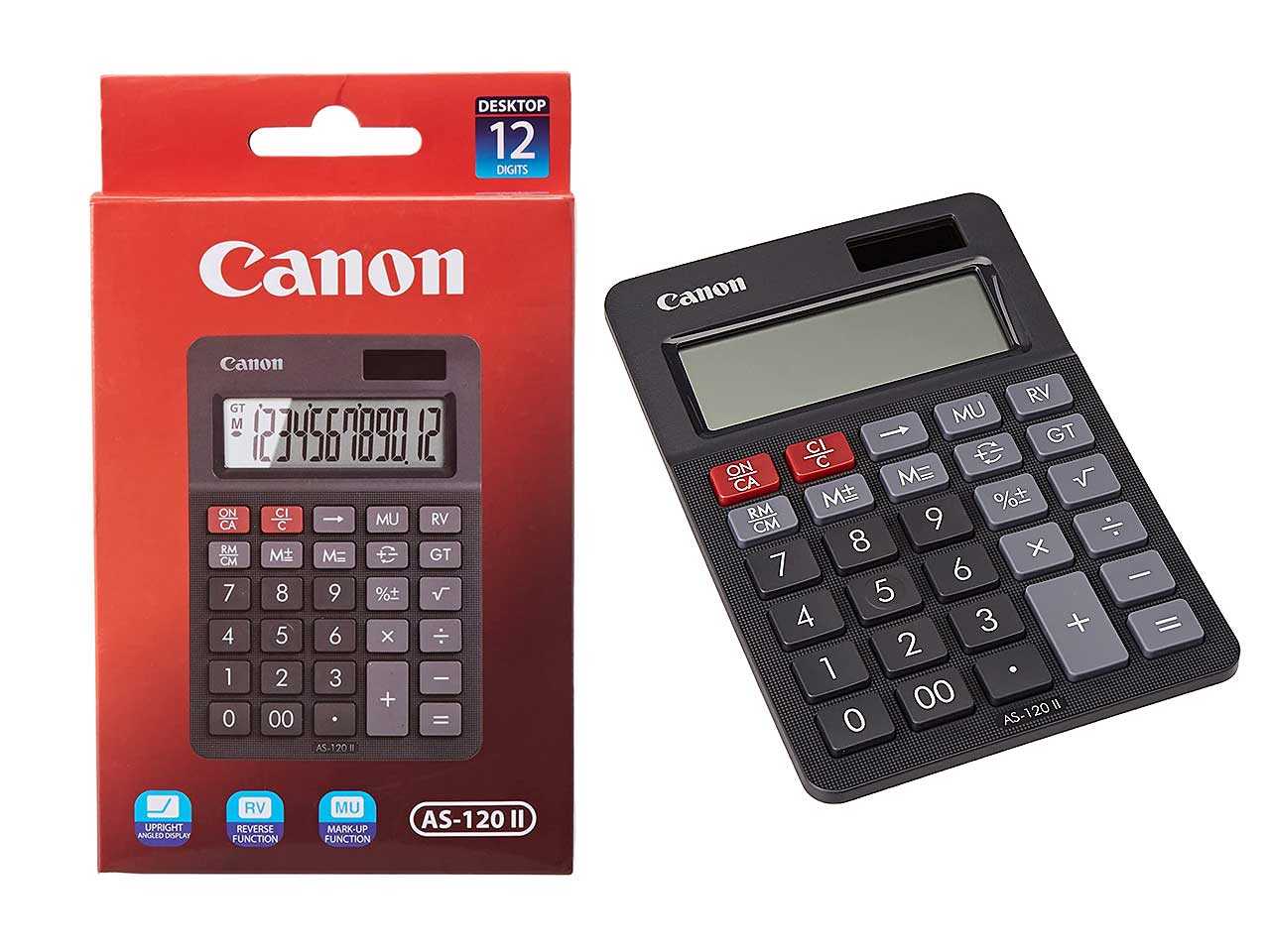 Calcolatrice tascabile 8 cifre grigio scuro AS-8 HB - Canon 