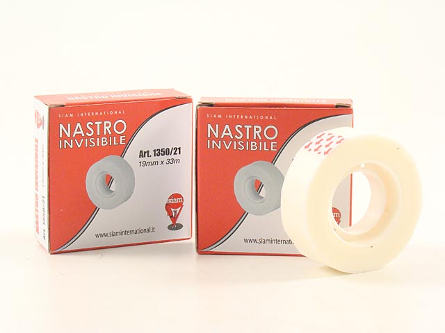 Nastro adesivo invisibile - 19 mm x 33 m