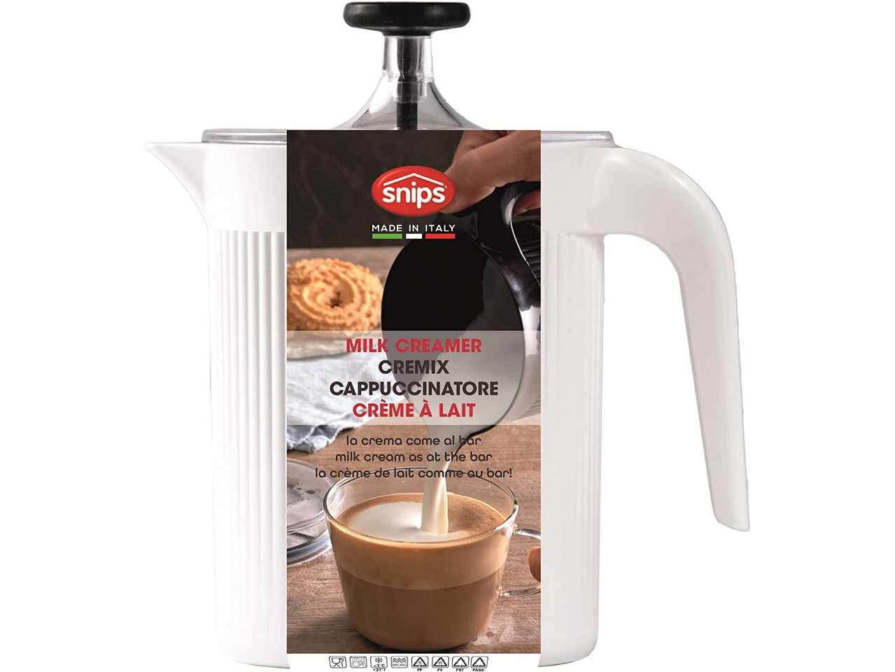 Cappuccinatore cremix bianco