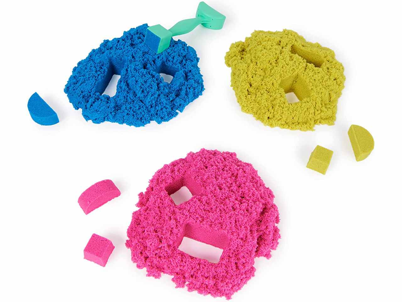 Kinetic sand playset squish n'create