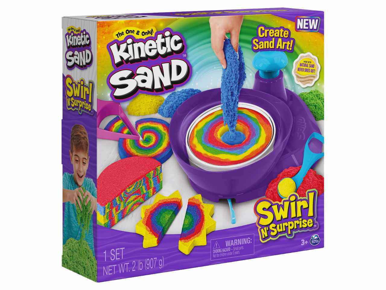 Kinetic sand swirl e surprise 6063931