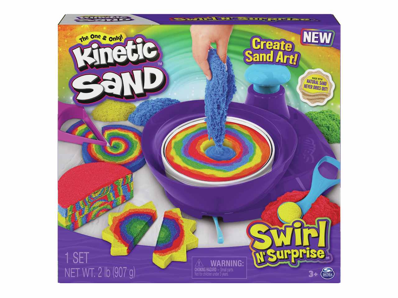 Kinetic sand swirl e surprise 6063931