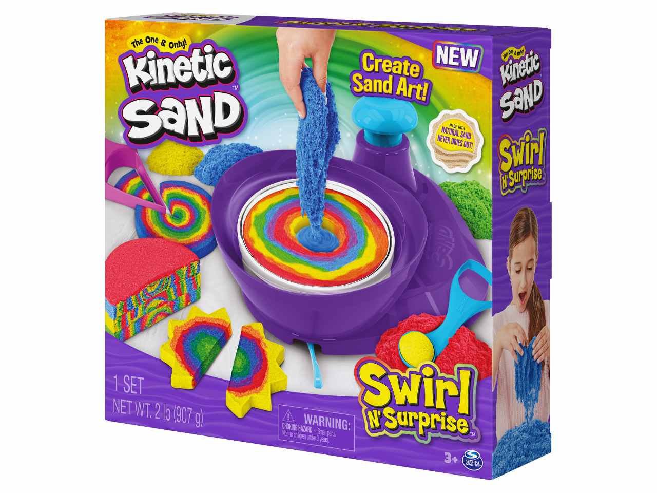 Kinetic sand swirl e surprise 6063931