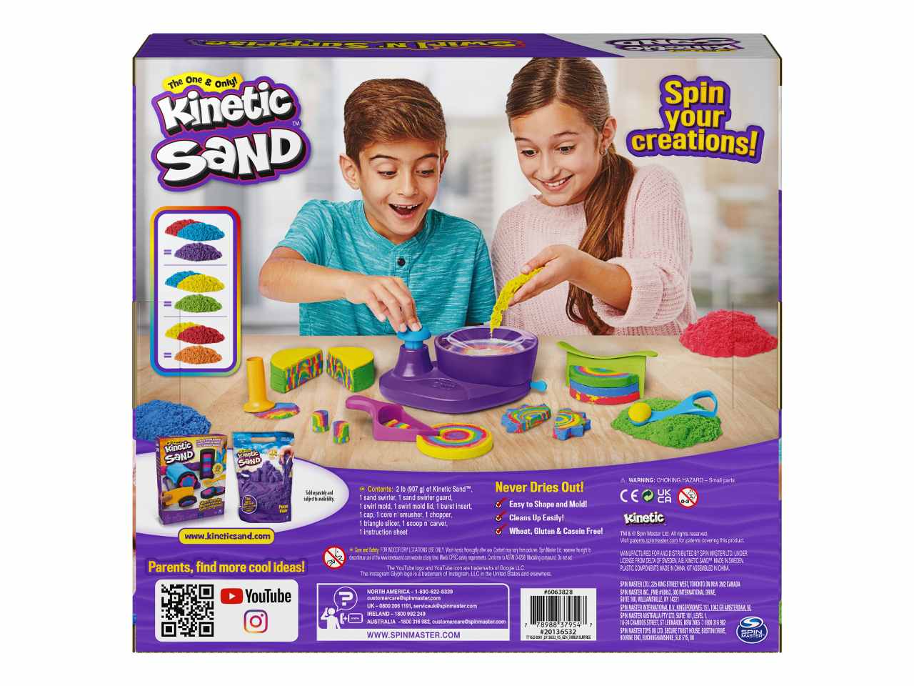 Kinetic sand swirl e surprise 6063931