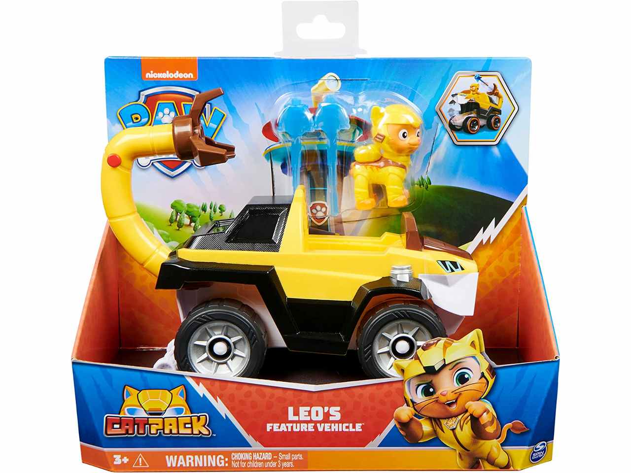 Paw patrol veicolo tematizzato cat pack di leo