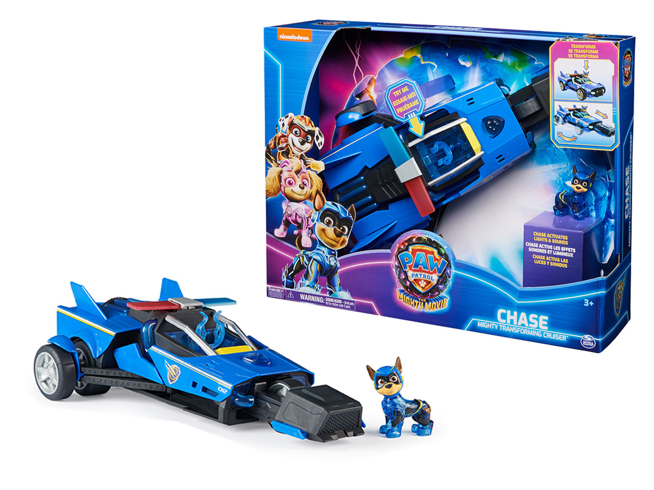 PAW PATROL, VEICOLO DELLA POLIZIA DI CHASE A TEMA PAW PATROL: IL