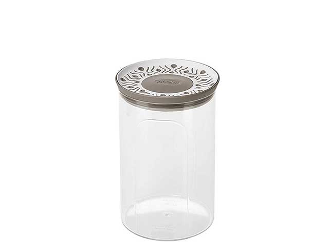 Vaso vetro c/tappo metallo cd1001380