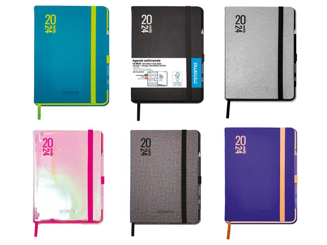 Planner settimanale da scrivania 60 fogli