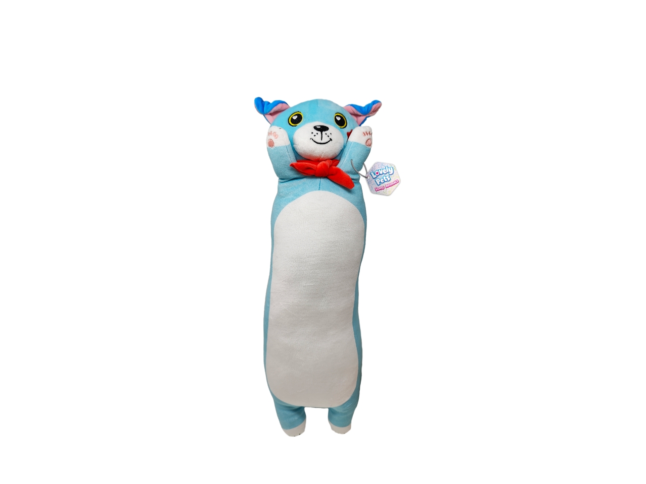 Peluche cane con ciondolo misura 40cm