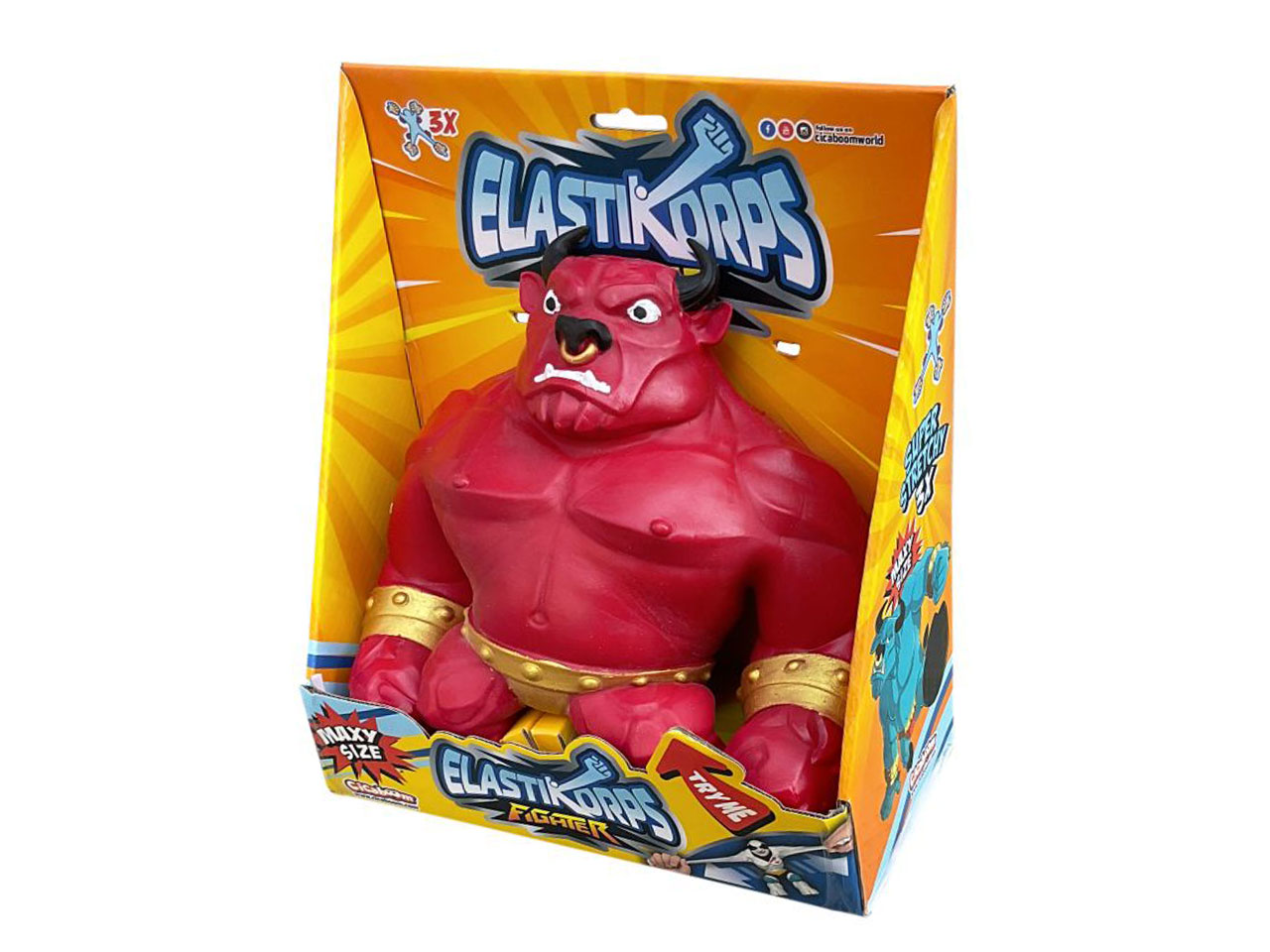 Elastikorps Fighter - Maxi bullo Red allungabile