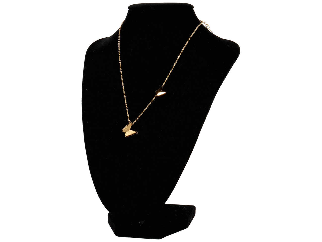 COLLANA ACC.FARFALLA 3D SATIN ORO